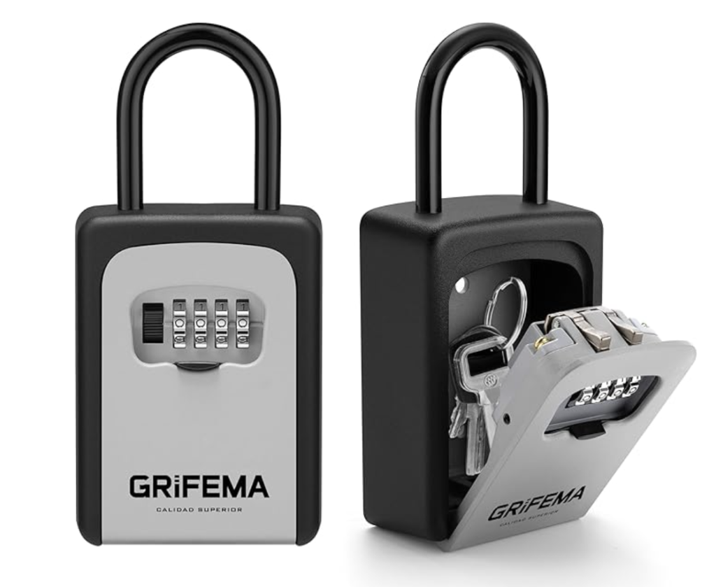 GRIFEMA Boite à Clefs code rangement résultats marque hauteur contenu but codes types accès besoins personne maison fixation