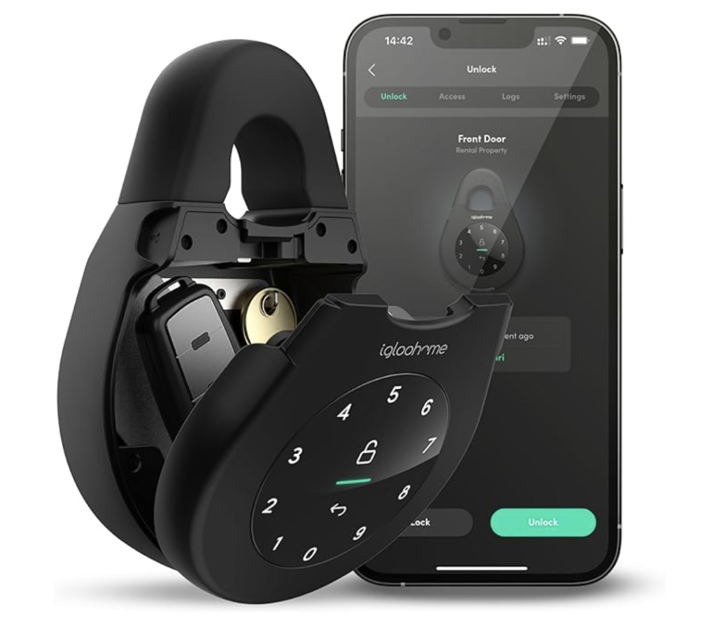 Igloohome Keybox service secours extérieur nombre avantage exemple type coffre but site boîtes à clés recherche fonction résultats