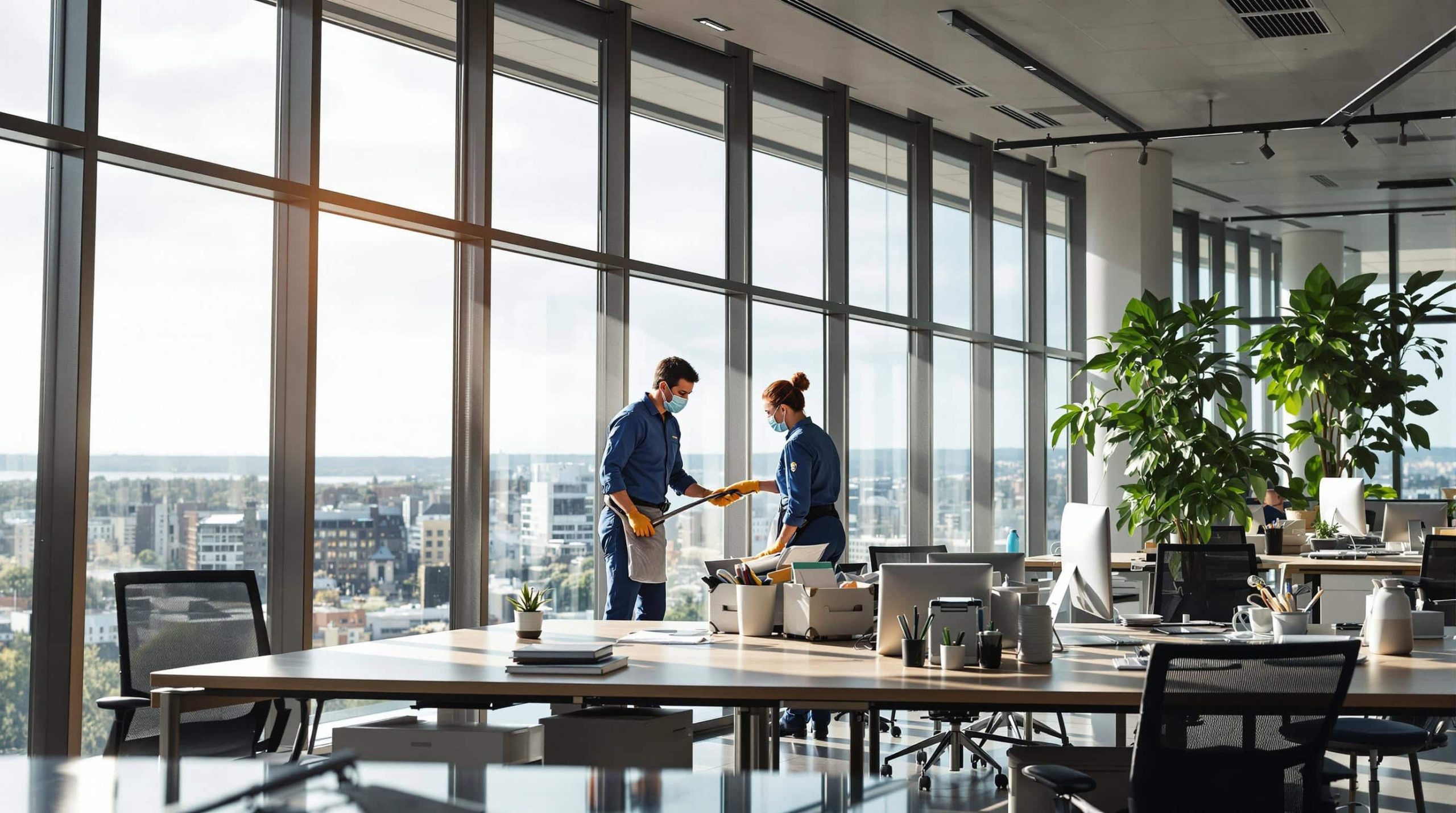 Nettoyage de bureau Lucé : Solution IA pour PME locales