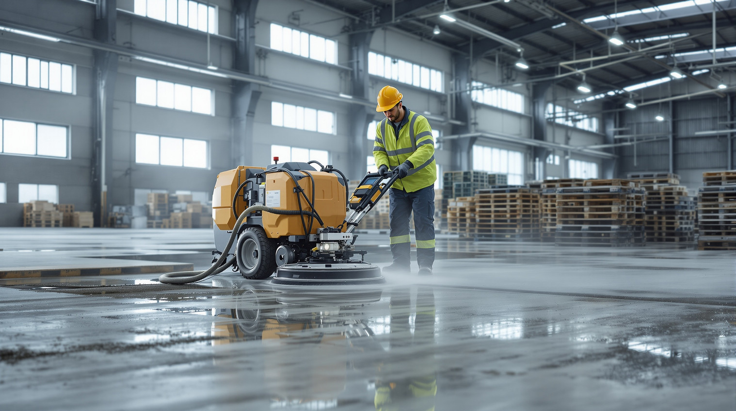 Nettoyage sol industriel : le vrai tarif au m² en 2025 (données terrain)