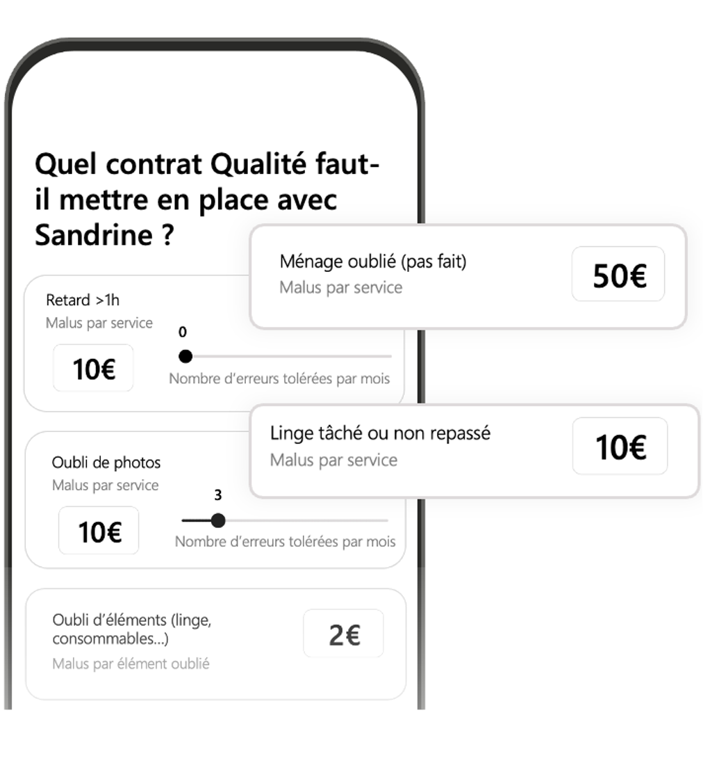 Contrat qualité mobile
