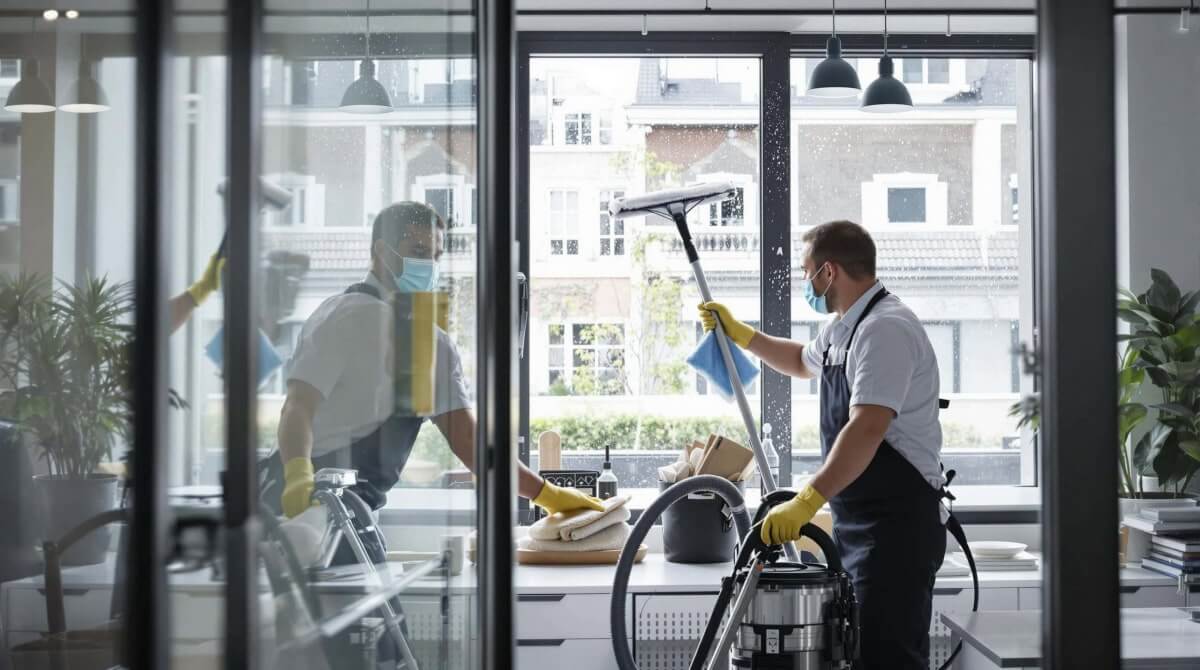 Nettoyage intérieur et extérieur de vitres à Paris — NeatikAi